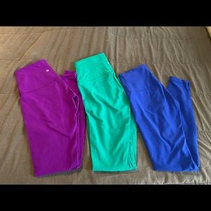 Lululemon Wunder Under High Rise Bundle